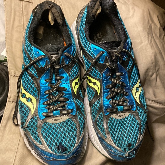 Saucony Other - Saucony well worn Mens 10.5 Power Grid Ride 7